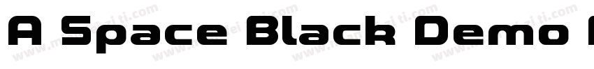 A Space Black Demo Regular字体转换